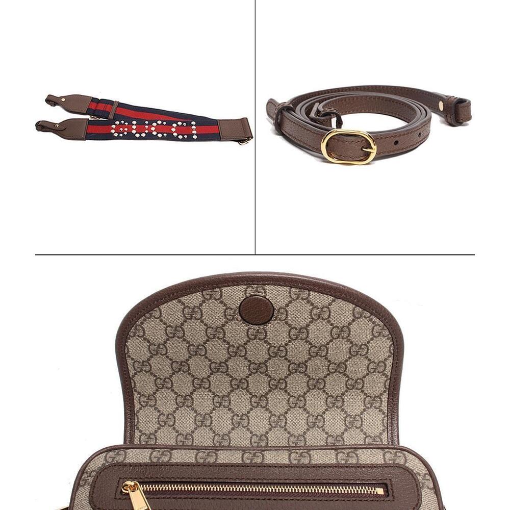 Gucci Supreme GG Ophidia Shoulder leather Bag - Picture 6 of 8